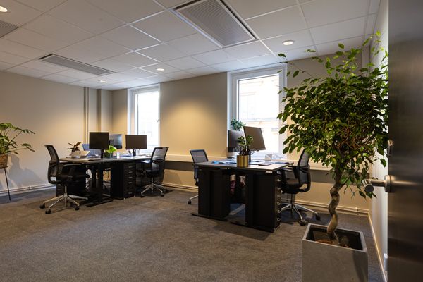 Hur ett kontor på coworking kan se ut i Stockholm